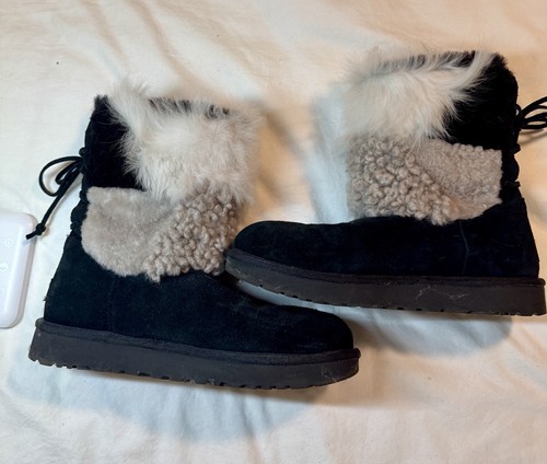 Ugg classic short patchwork - short,