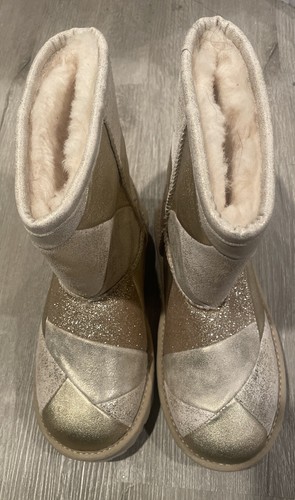Girls ugg boots gold - girls,
