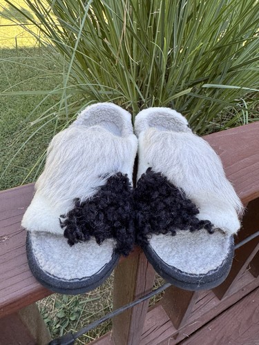 Ugg patchwork fluff yeah slide - patchwork,