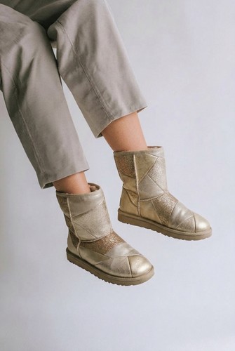 Ugg classic glitter patchwork - ugg,