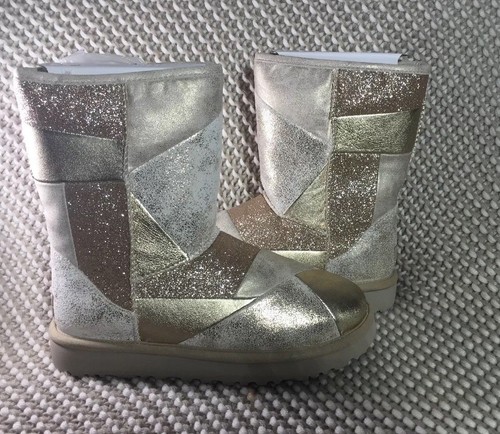 Ugg classic glitter patchwork - glitter,